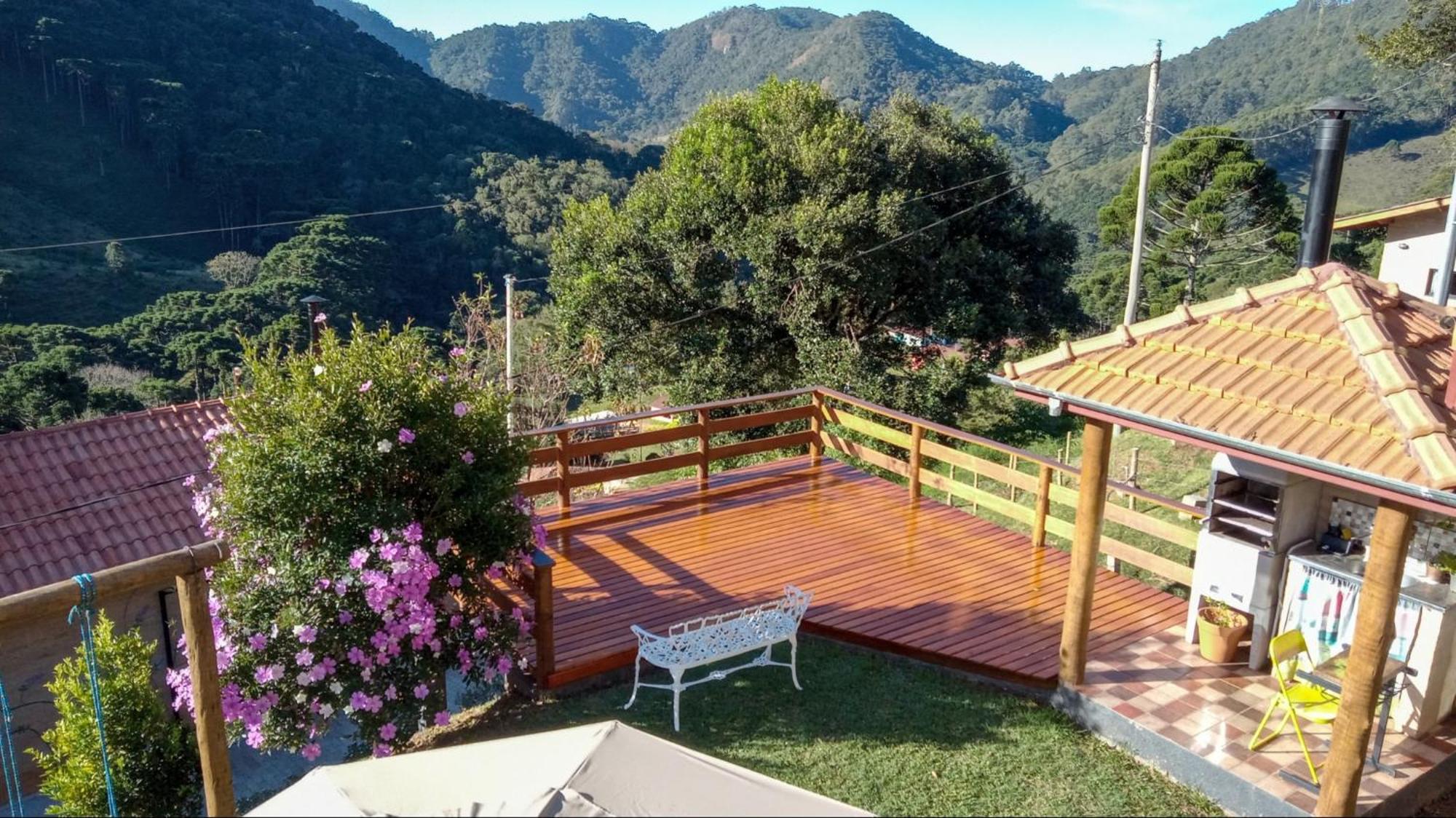 Bangalô Sonho na Serra Gonçalves Exterior foto